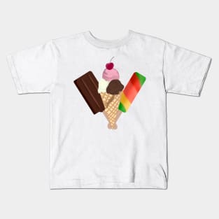 Ice cream mania Kids T-Shirt